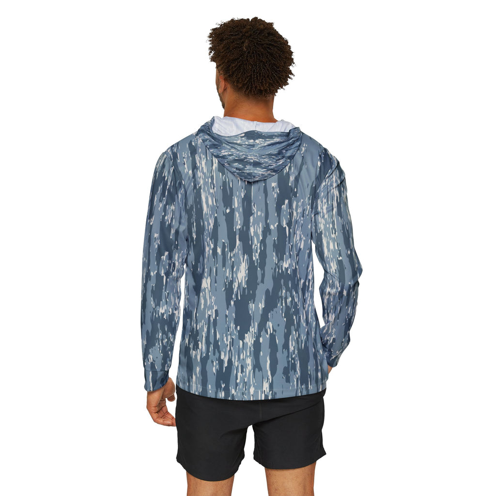 Southern Static Camo Hoodie - Men's Sports Warmup Pullover
