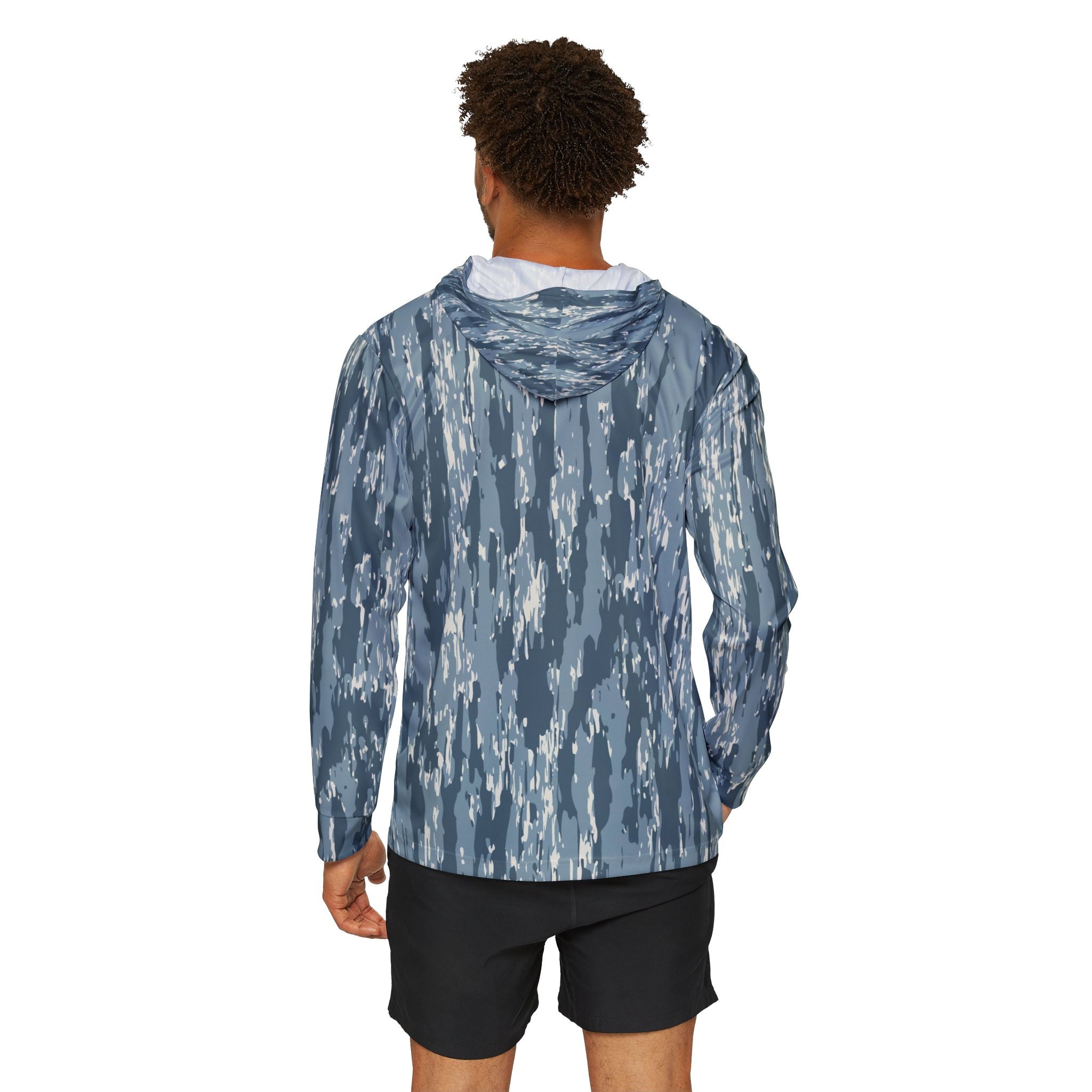 Southern Static Camo Hoodie - Men's Sports Warmup Pullover