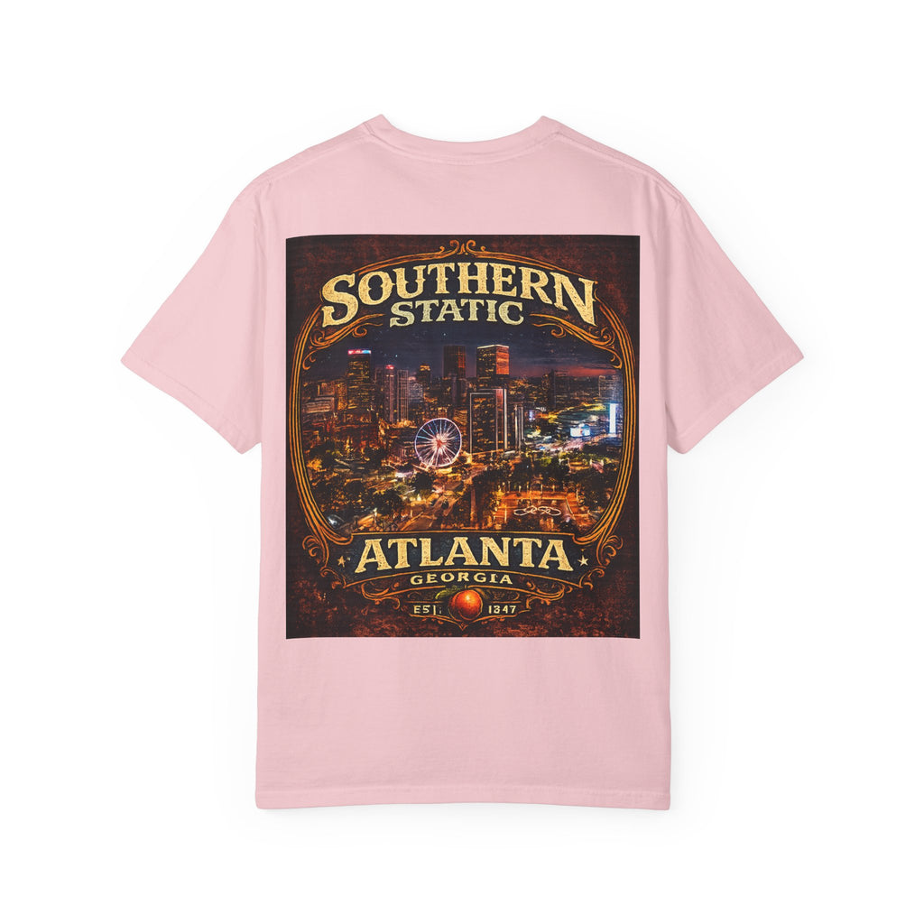 Atlanta Nightscape T-Shirt — Southern Static Vintage Cityscape Tee
