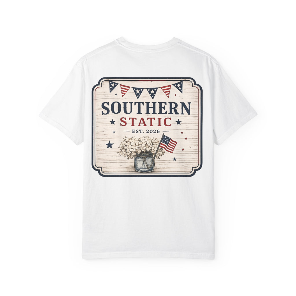 Women’s Southern Static Patriotic T-Shirt