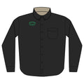 Sprinkles & Static logo Embroidered Long Sleeve Shirt | Work Button-Up