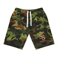 Camo Athletic Long Shorts — Southern Static Logo Performance Drawstring