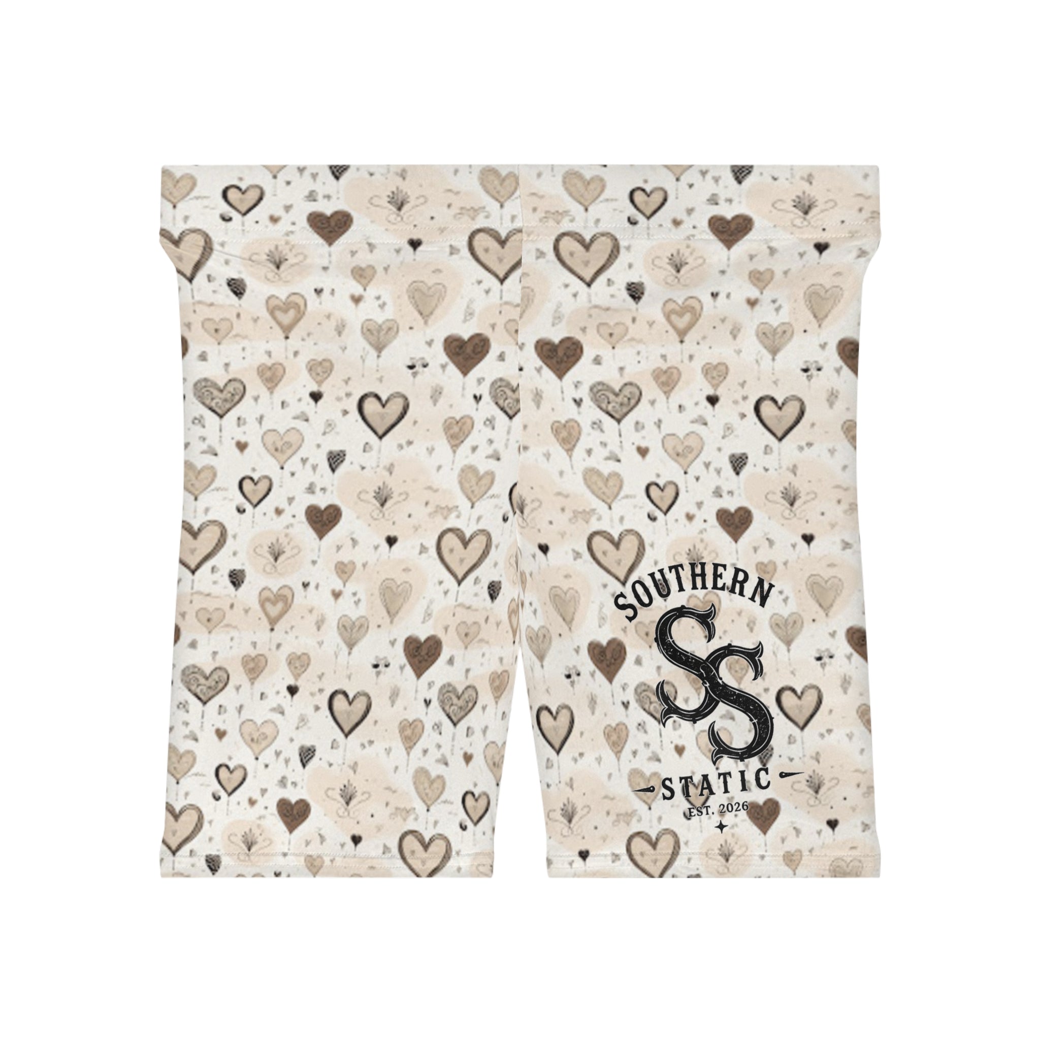Women's Biker Shorts — All-Over Print Comfortable Activewear