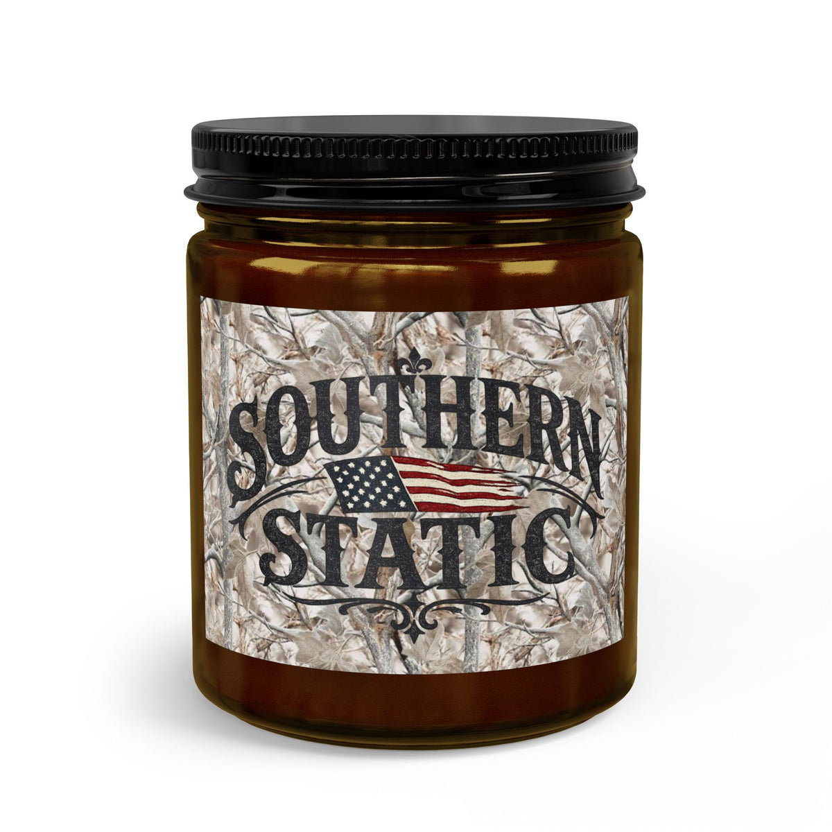Southern Static Candle Set | Jar Candle with Matches and Wick Trimmer