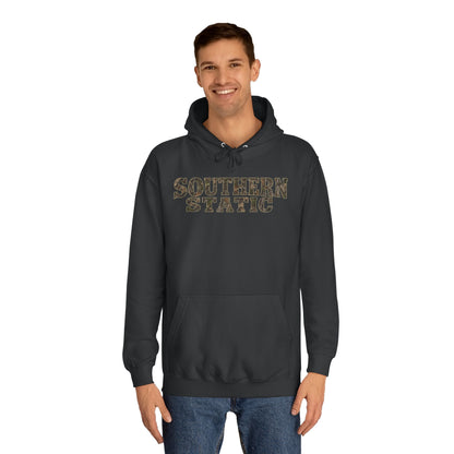 Southern Static Hoodie - Retro College Style Pullover