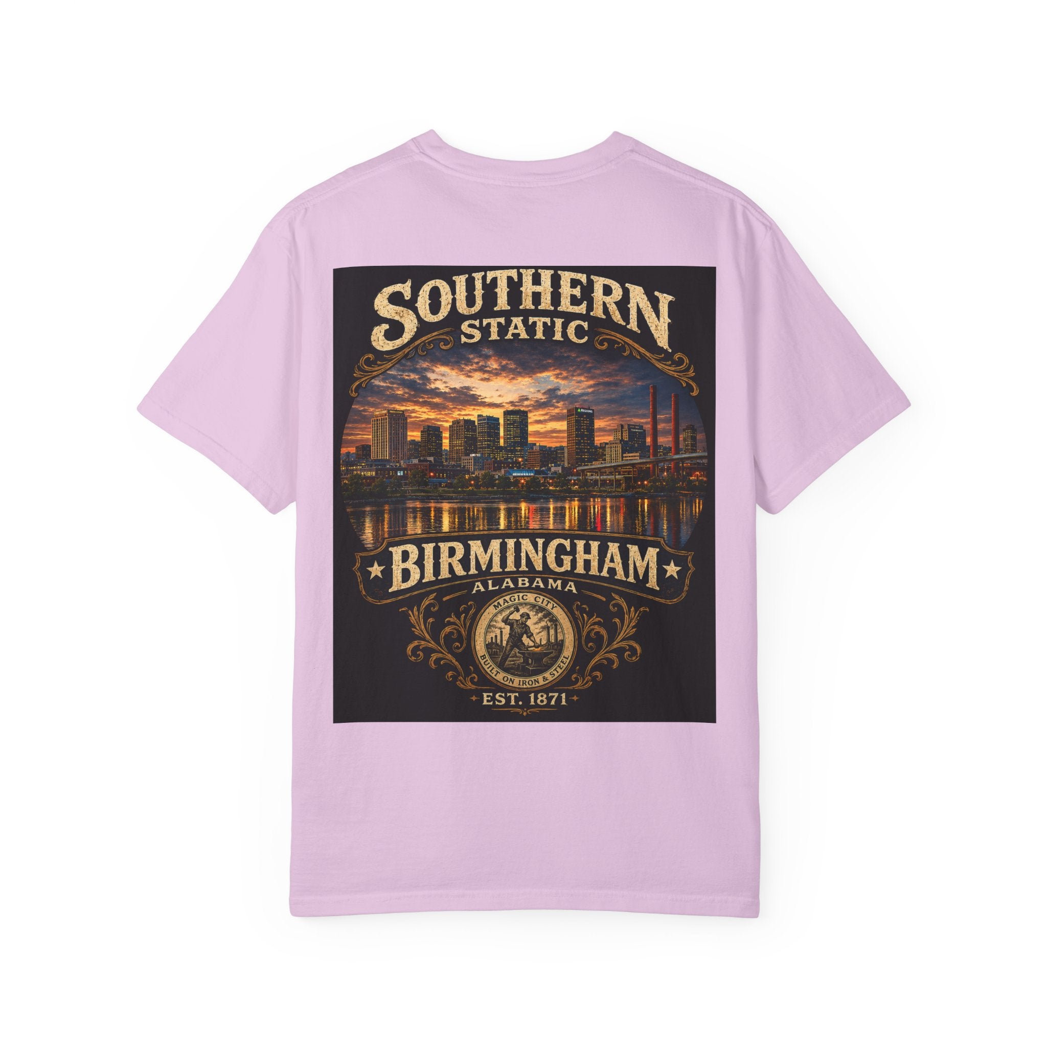Southern Static Birmingham Skyline T-Shirt