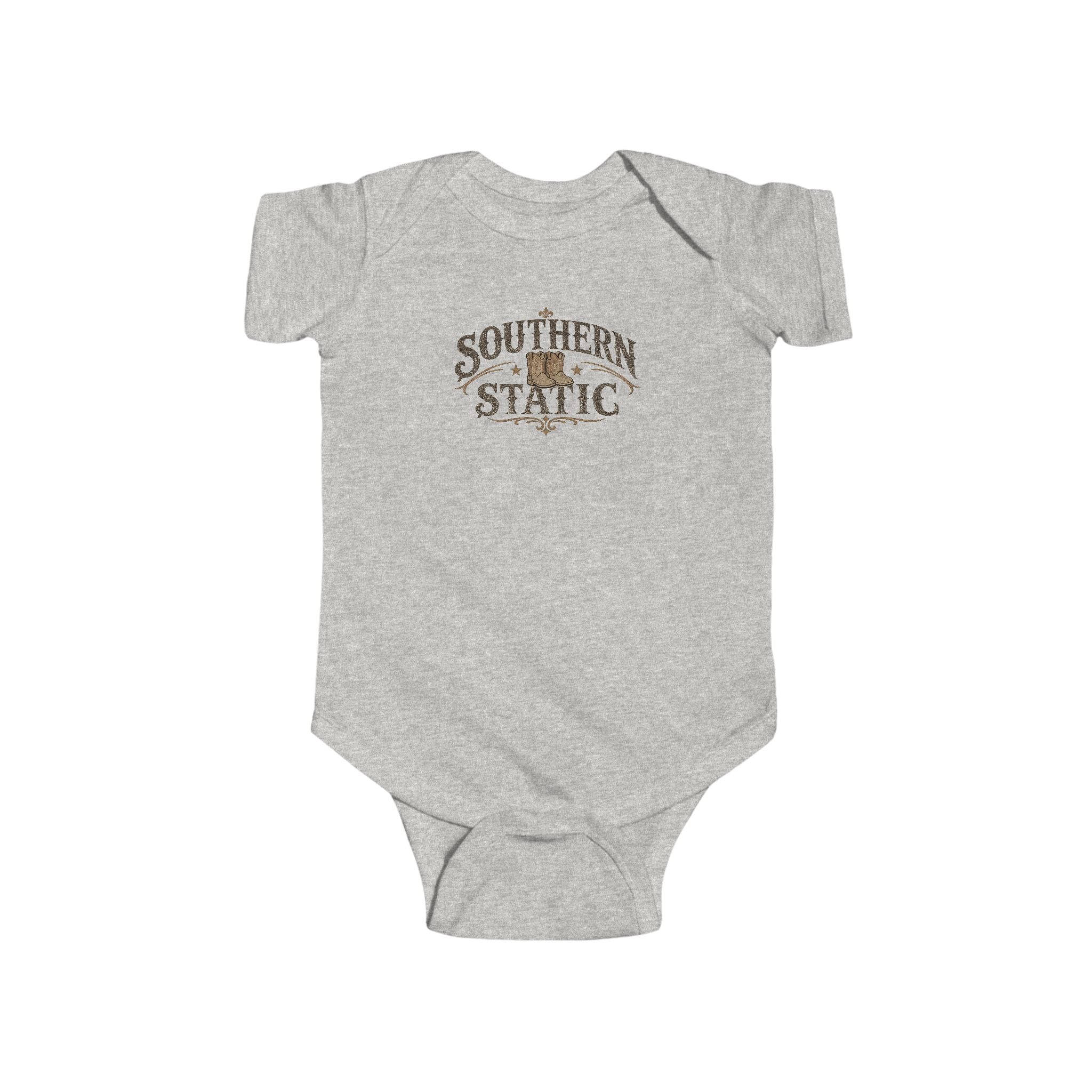 Southern Static Baby Bodysuit – Vintage Truck Infant Onesie