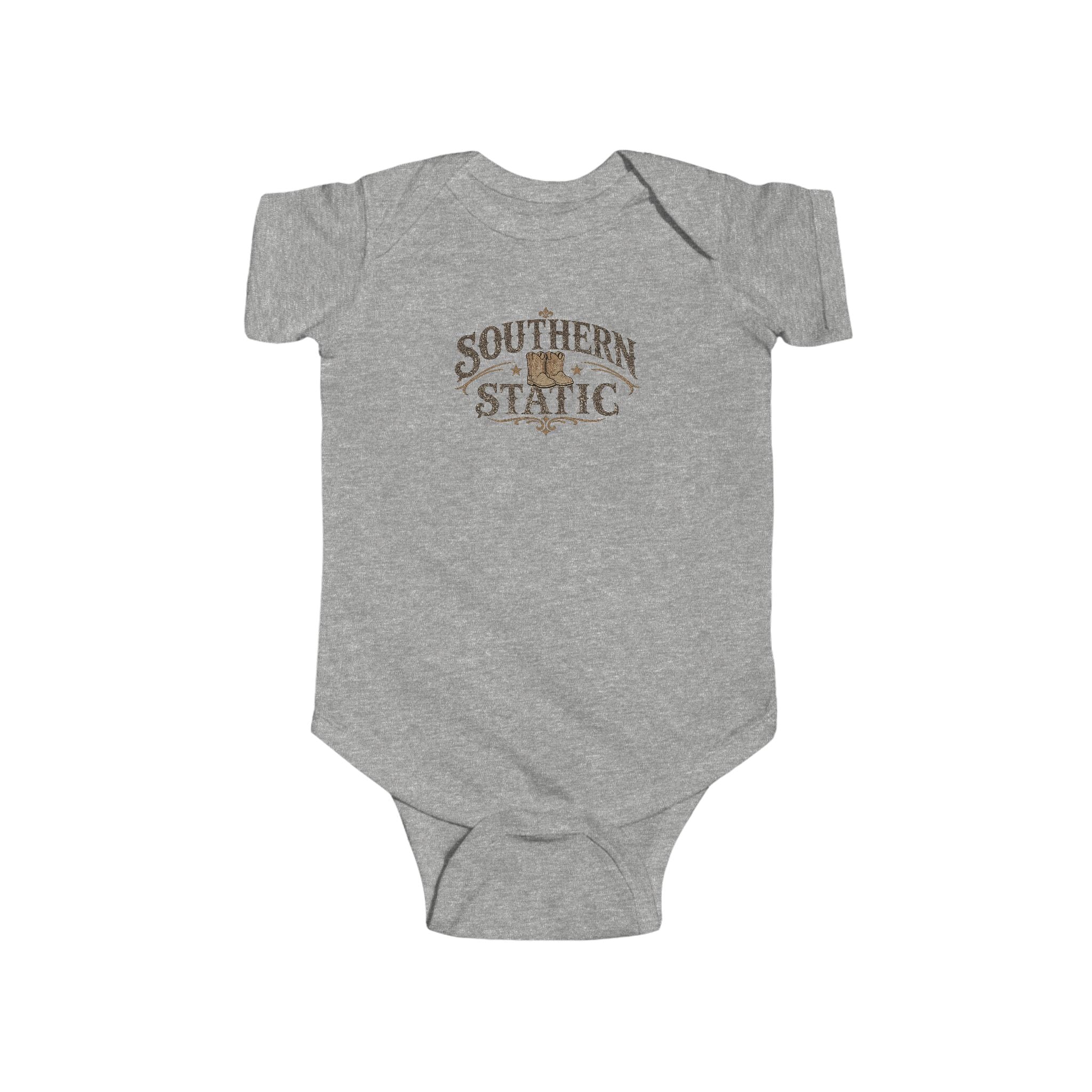 Southern Static Baby Bodysuit – Vintage Truck Infant Onesie