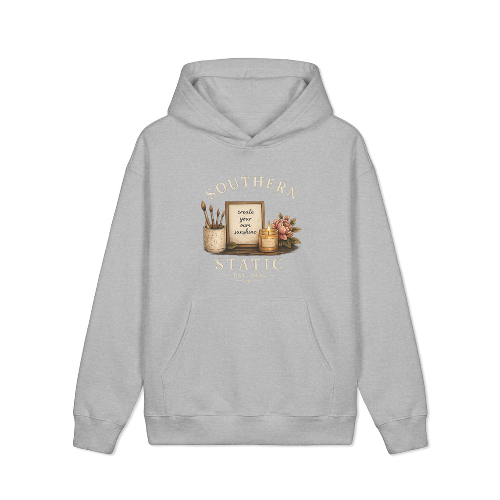 Brown Heavyweight Hooded Sweatshirt — Cozy Mainstreet Pullover