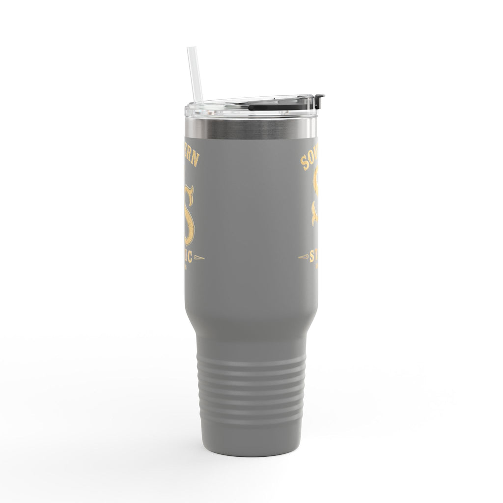 40oz Insulated Travel Mug — Southern Static Logo Stainless Tumbler