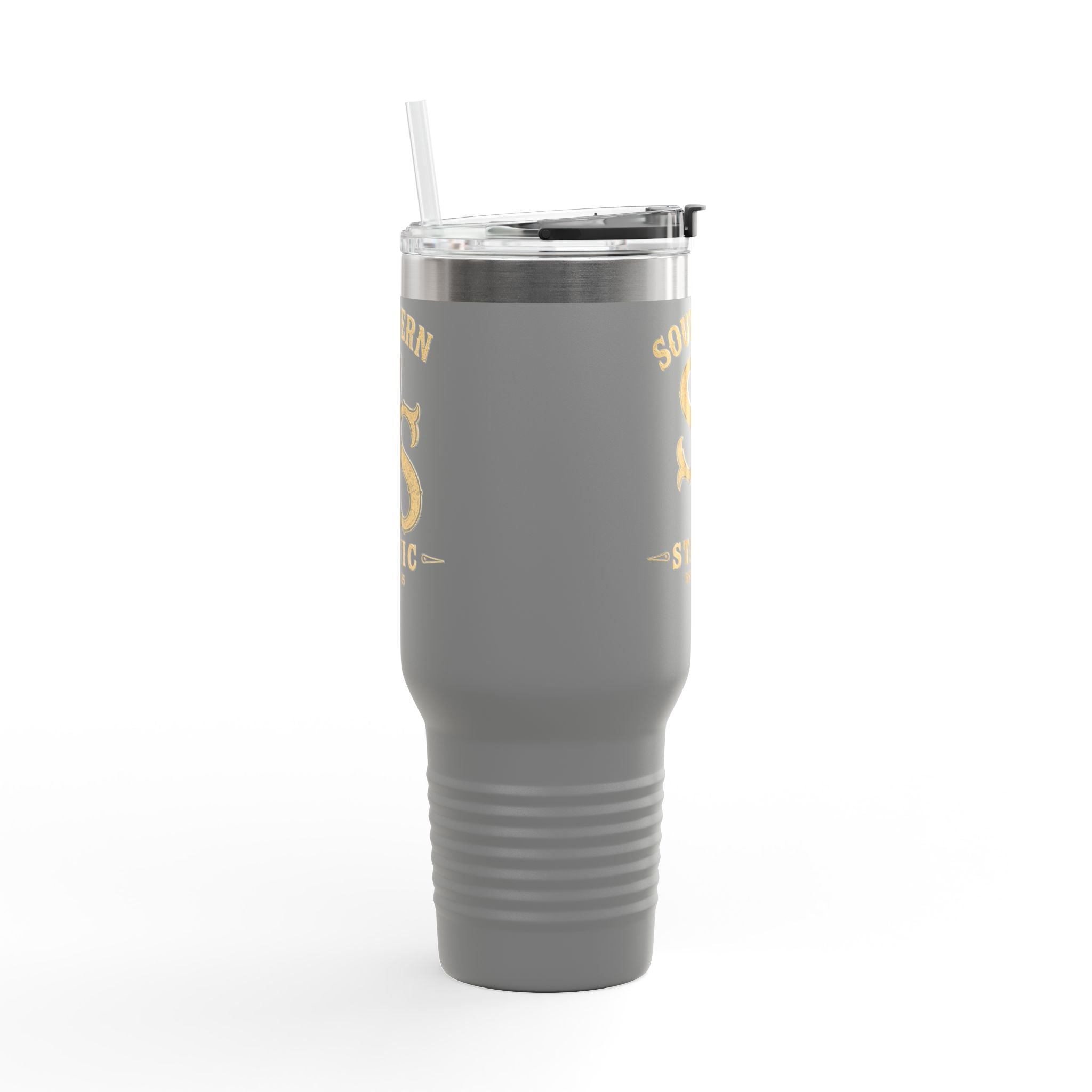 40oz Insulated Travel Mug — Southern Static Logo Stainless Tumbler