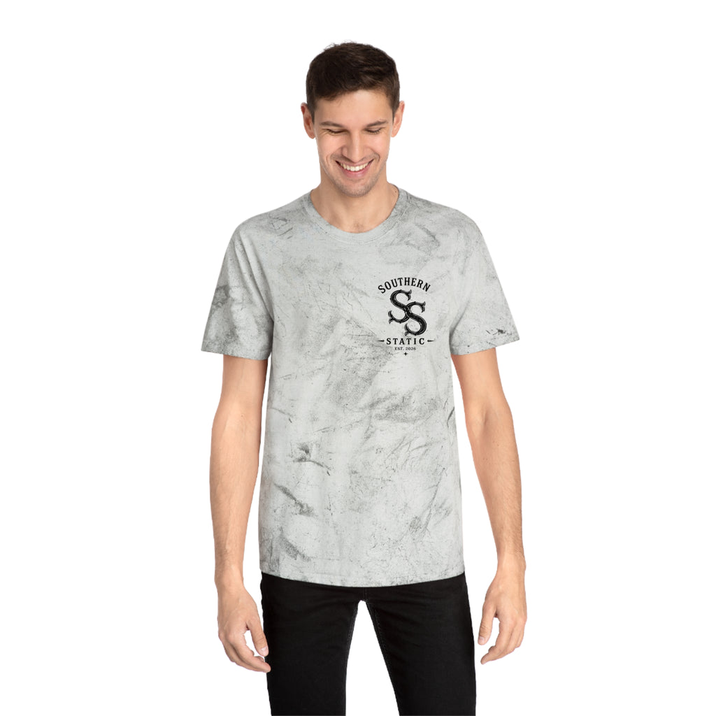 Tie-Dye Turkey Tee — "Southern Static" Graphic T-Shirt
