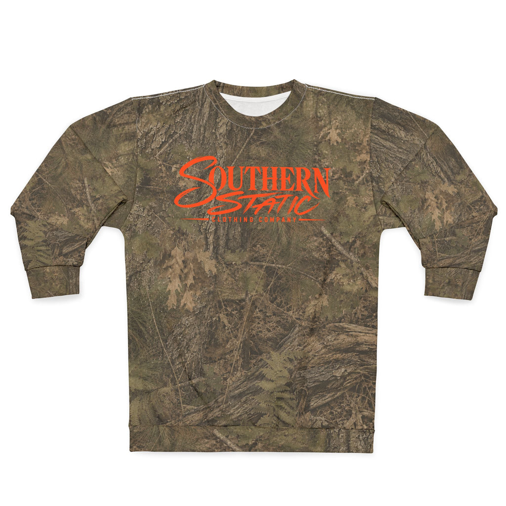 Camo "Southern Static" Sweatshirt — Realtree Hunting Crewneck