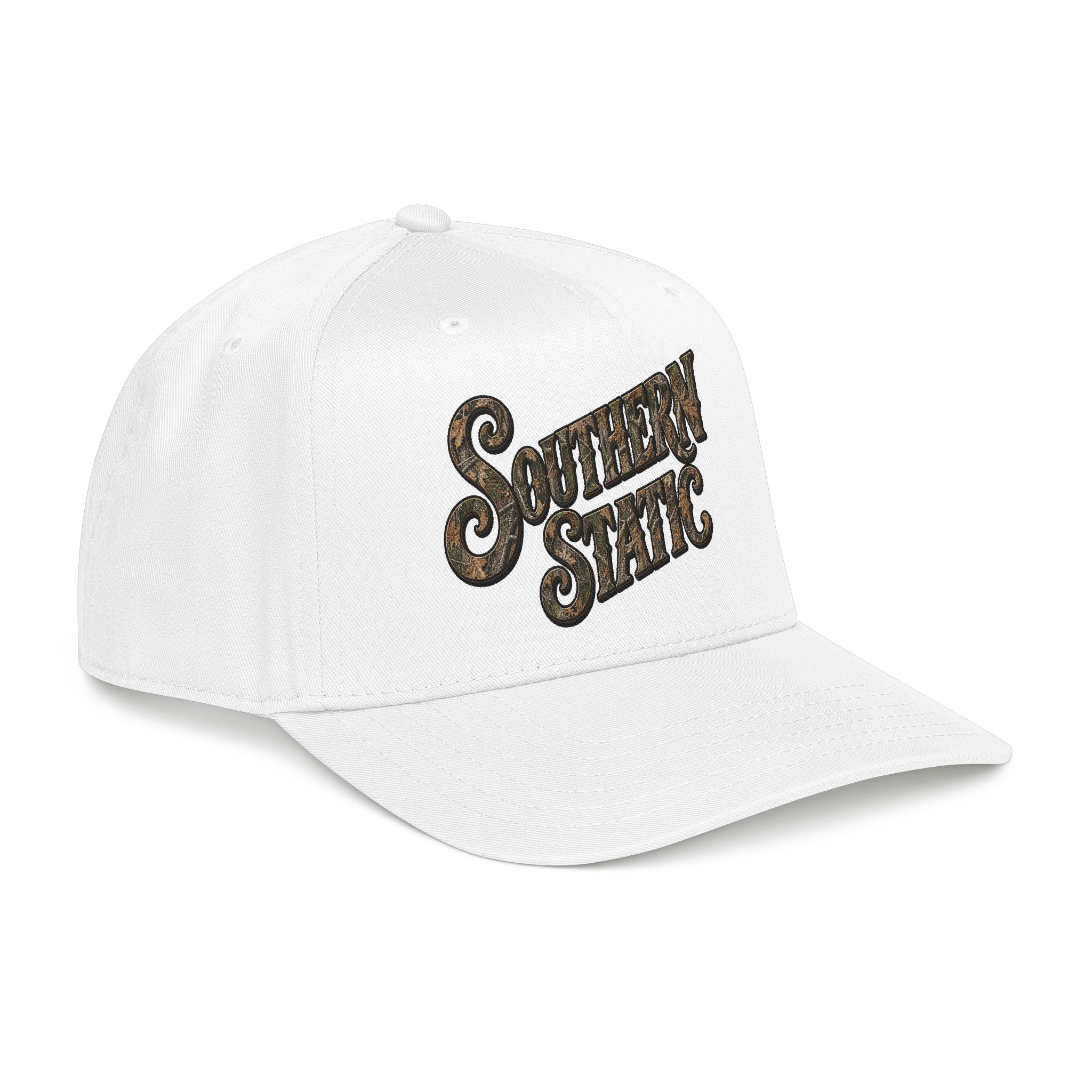 Southern Static Camo lettering Baseball Cap