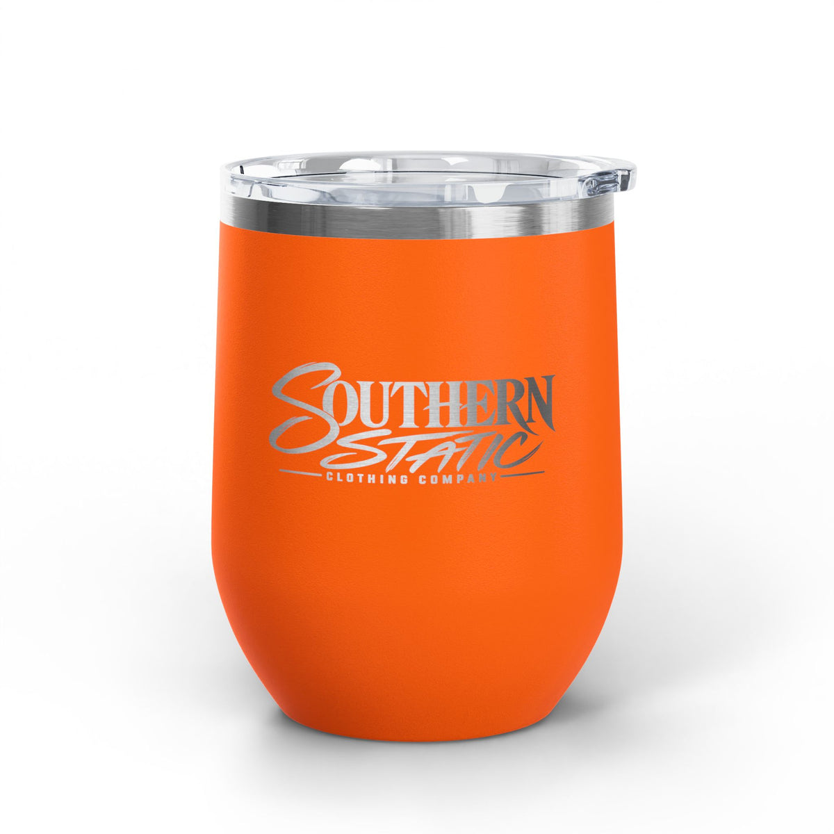 Southern Static 12oz Wine Tumbler - Insulated Stainless Steel Travel Cup