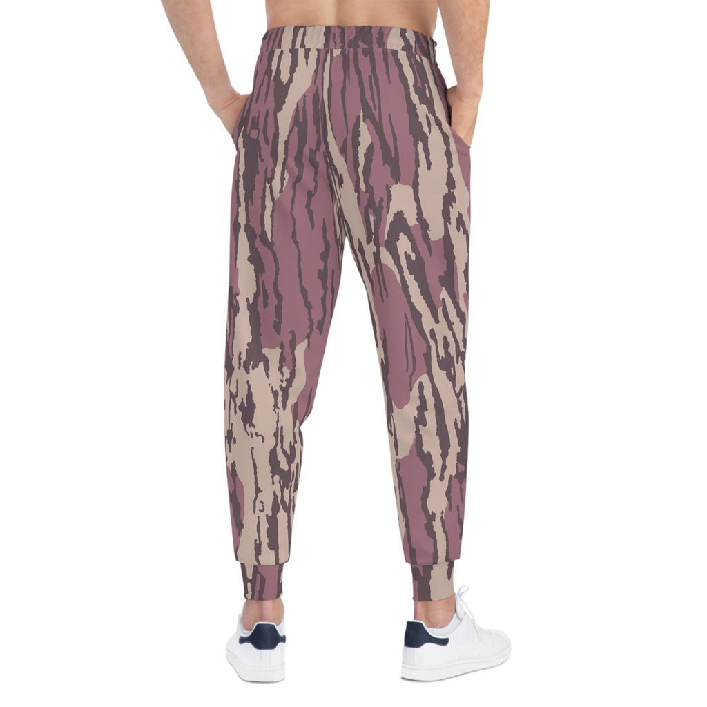 Camo Athletic Joggers — Southern Static Pink Sweatpants