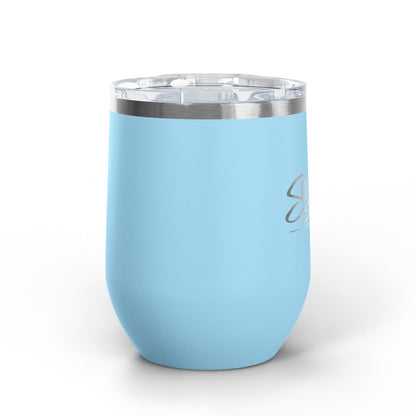 Southern Static 12oz Wine Tumbler - Insulated Stainless Steel Travel Cup