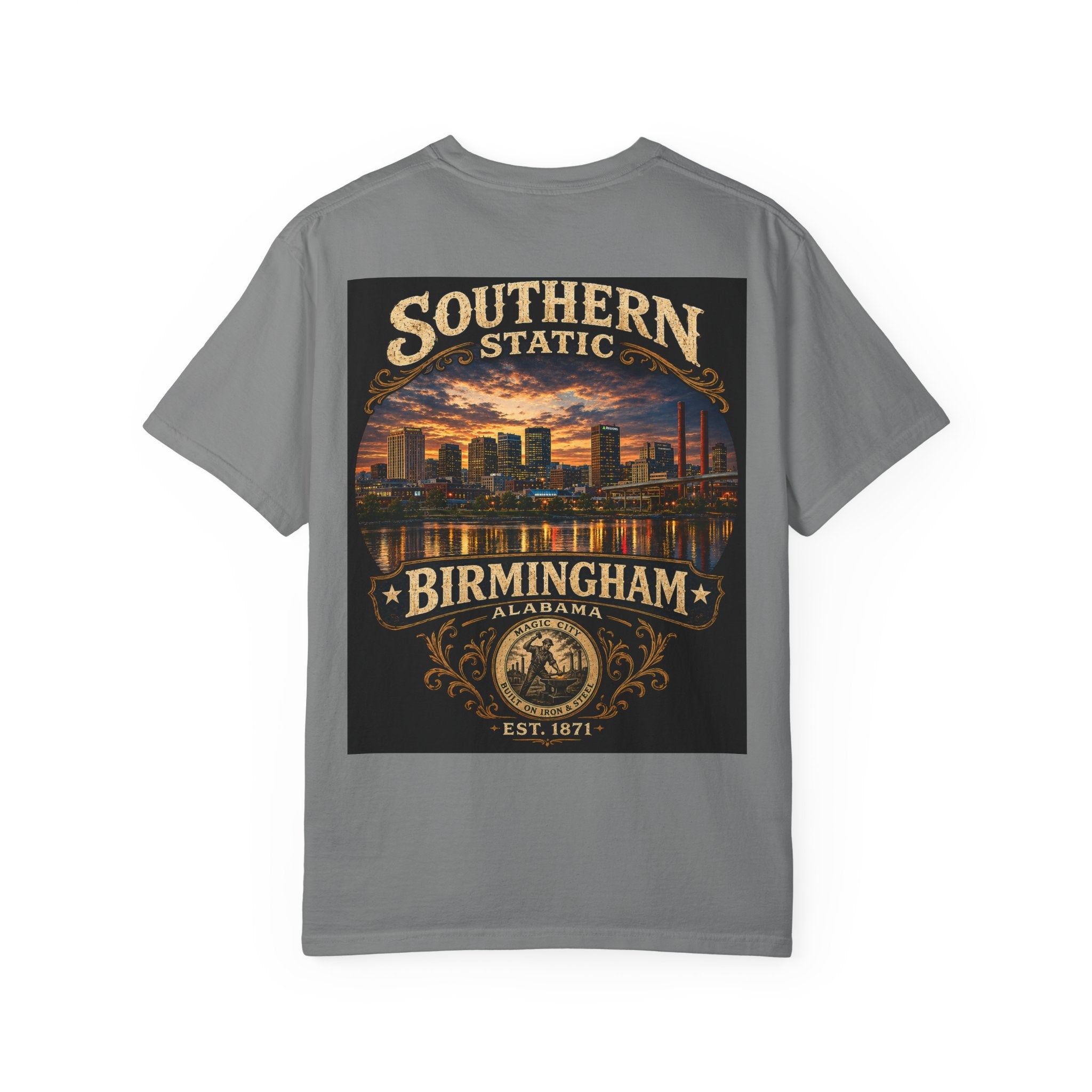 Southern Static Birmingham Skyline T-Shirt