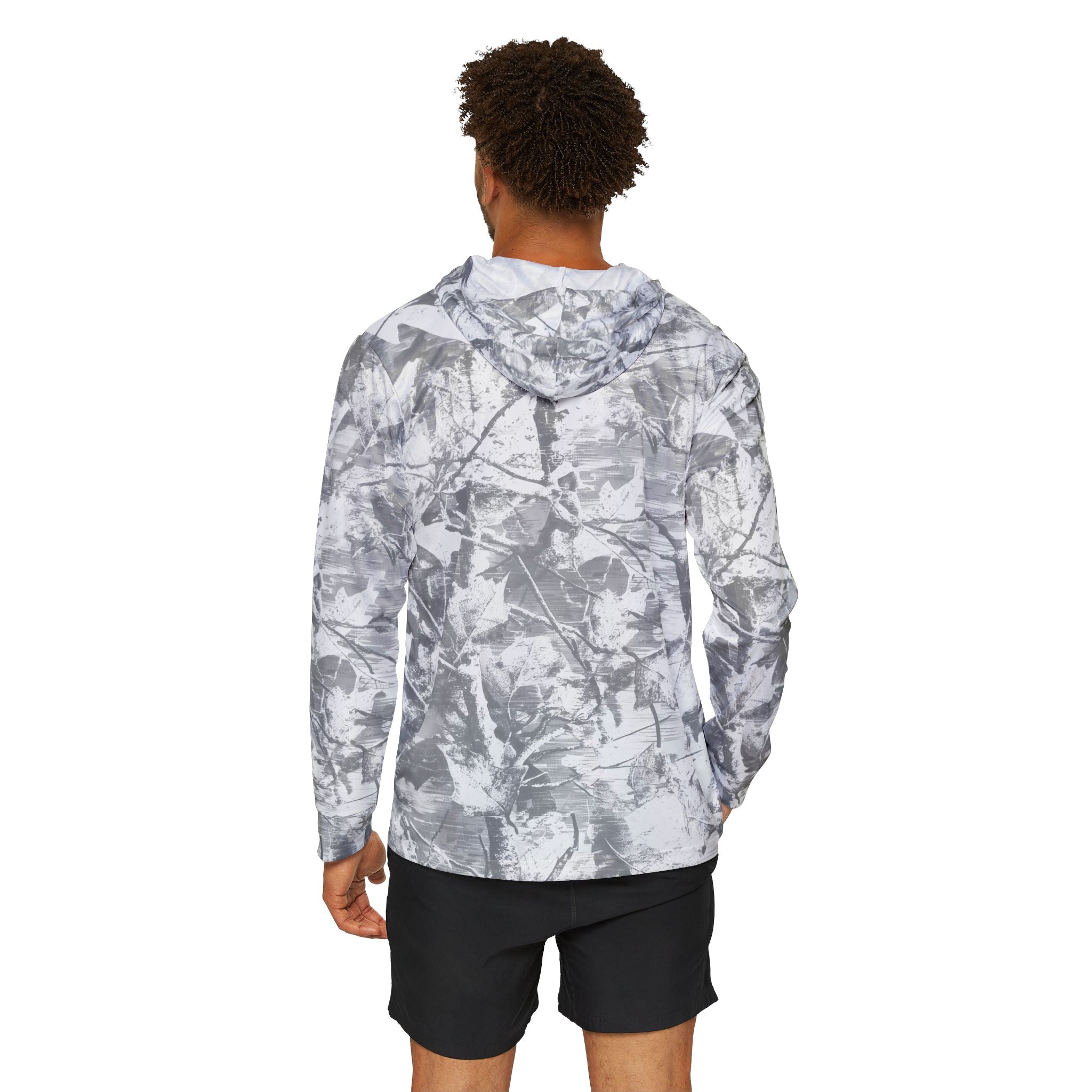 Southern Static Men's Tie-Dye Warmup Hoodie — Lightweight Athletic Pullover