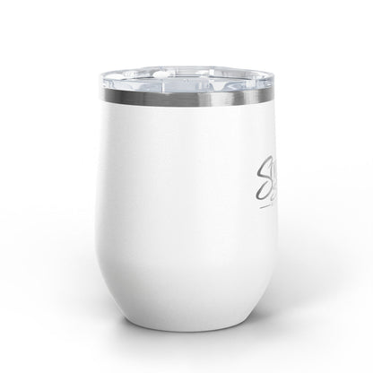 Southern Static 12oz Wine Tumbler - Insulated Stainless Steel Travel Cup