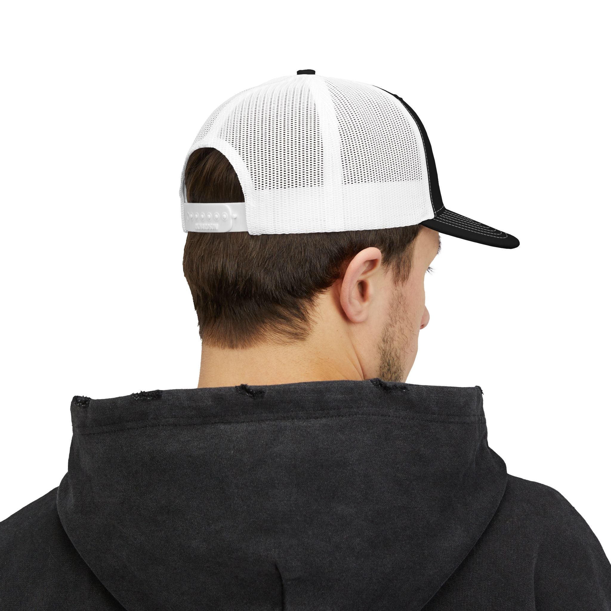 Southern Static Snapback Cap | Trucker Hat, Embroidered Logo, Retro Country