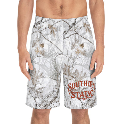 Southern Static Logo Board Shorts — Men’s Quick-Dry Beach Trunks