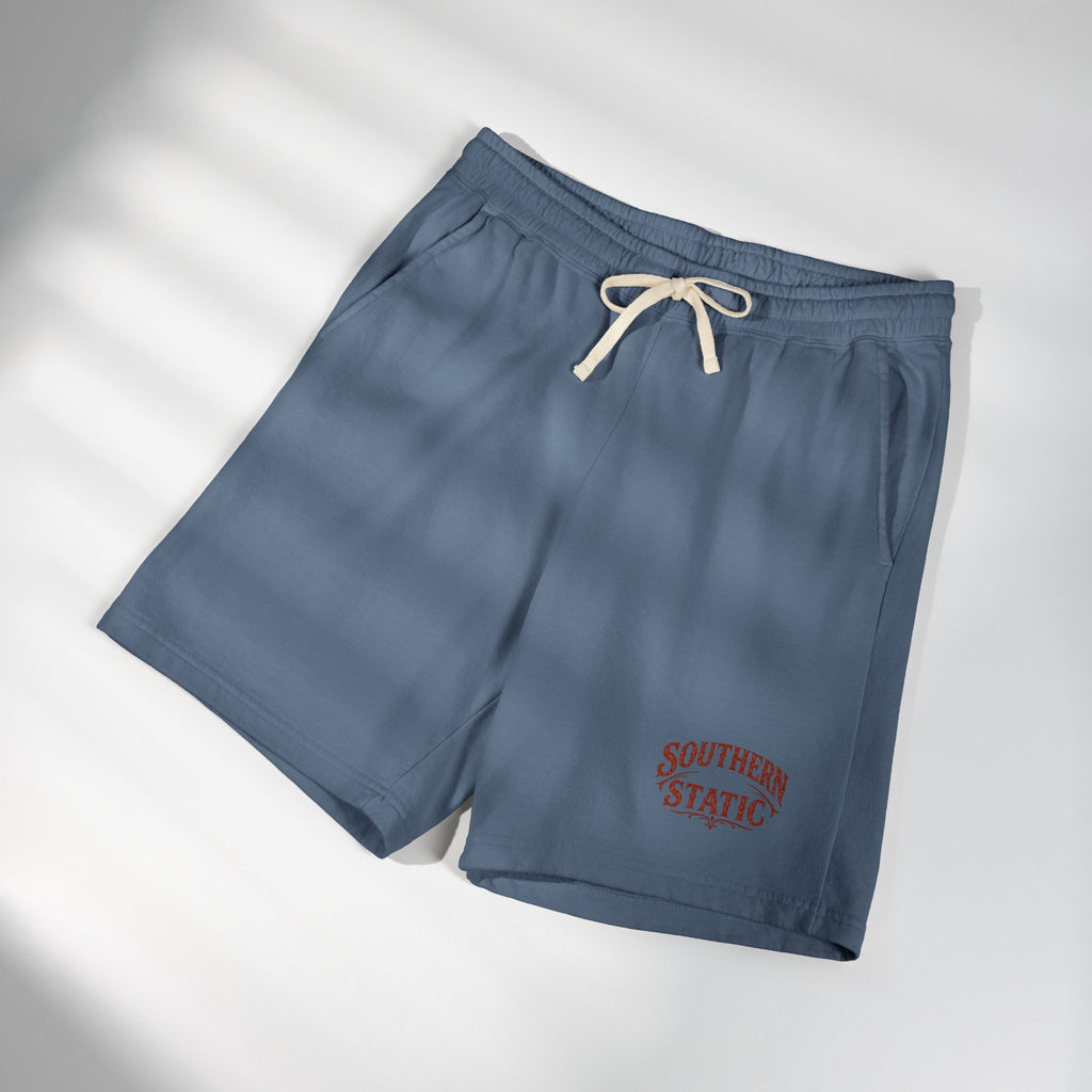 Southern Static logo sweat shorts | fleece lounge shorts