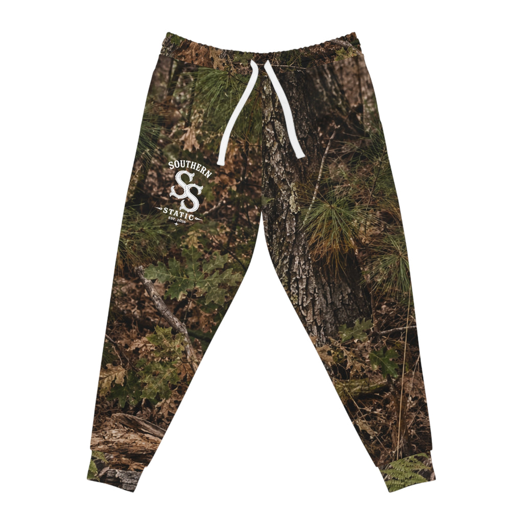 Camo Forest Joggers - All-Over Print Athletic Sweatpants