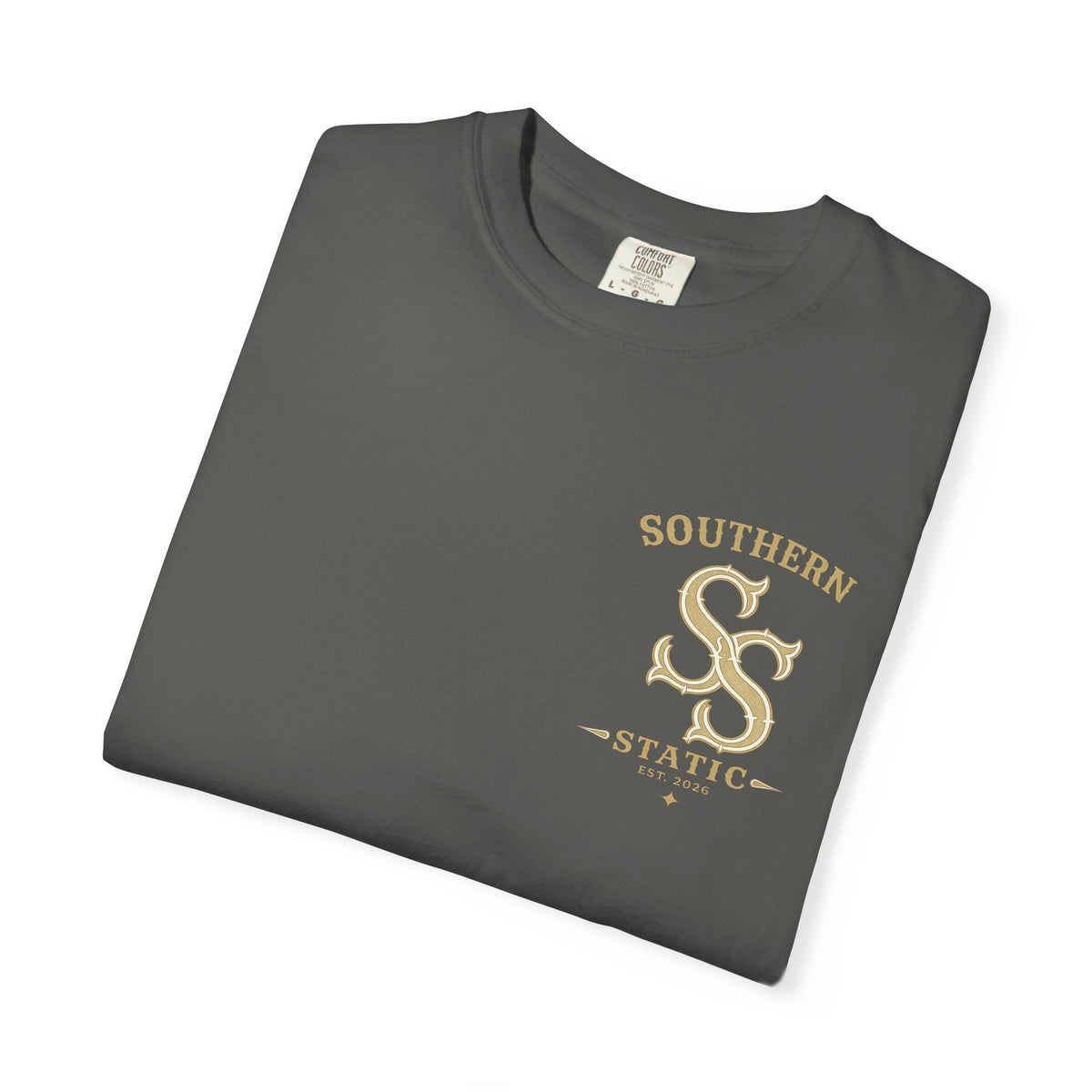 Huntsville Alabama Southern Static T-Shirt — Vintage City Skyline Tee