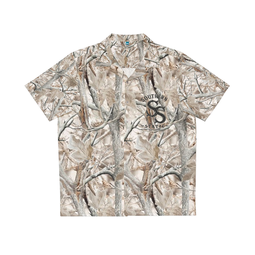 Camo Hawaiian Shirt — Southern States Logo All-Over Print