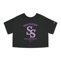 Southern Static Cropped Tee — Women's Vintage Collegiate Shirt (Est. 2026)