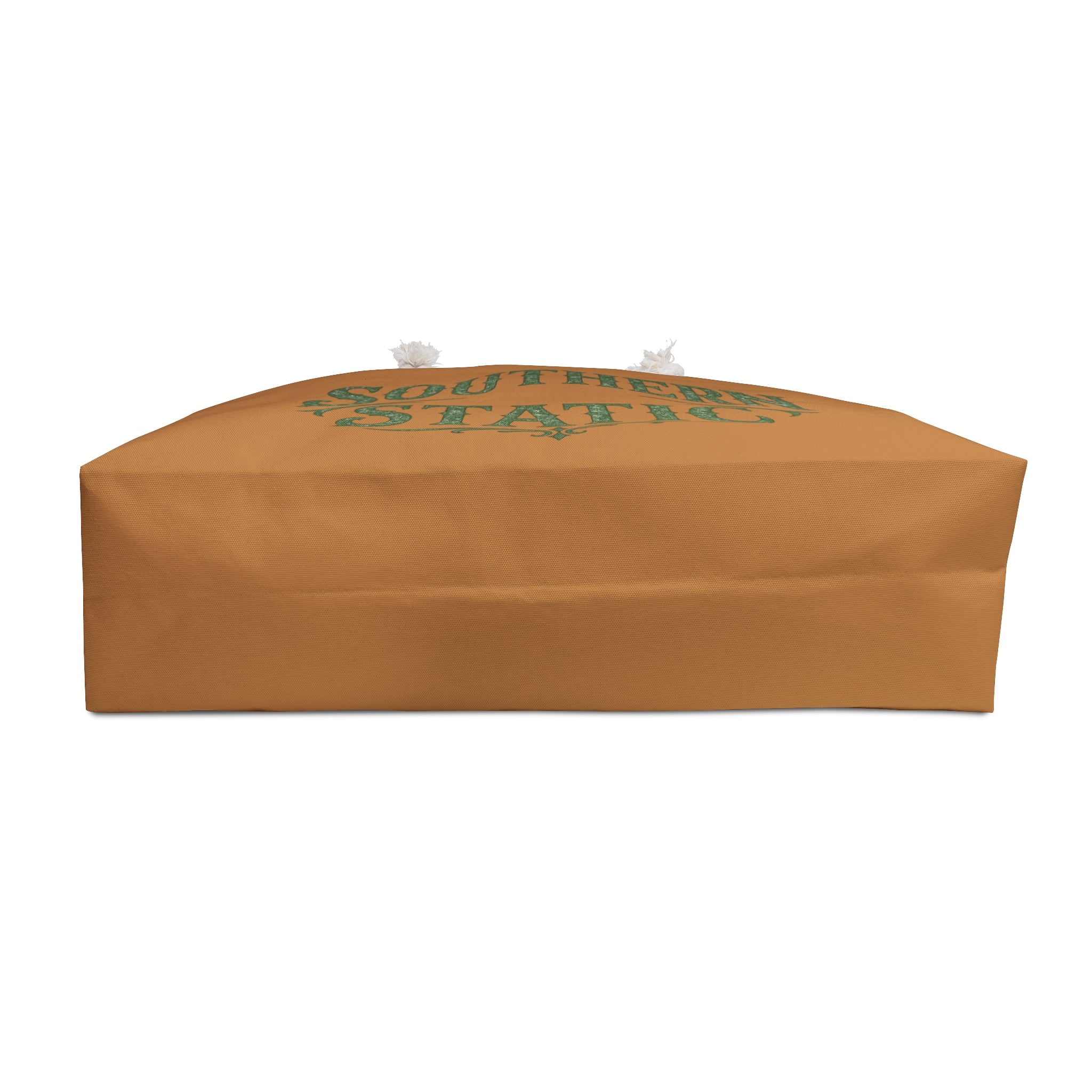 Southern Static Weekender Bag | Retro Western Logo, Canvas Tote