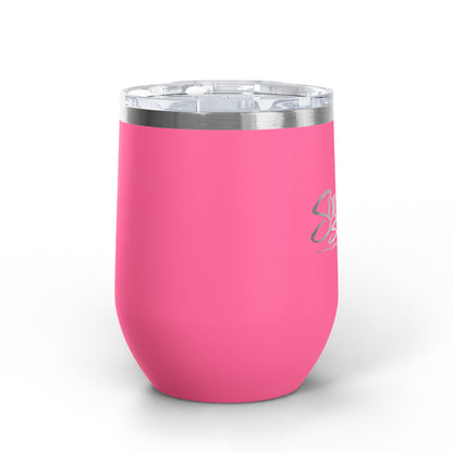 Southern Static 12oz Wine Tumbler - Insulated Stainless Steel Travel Cup
