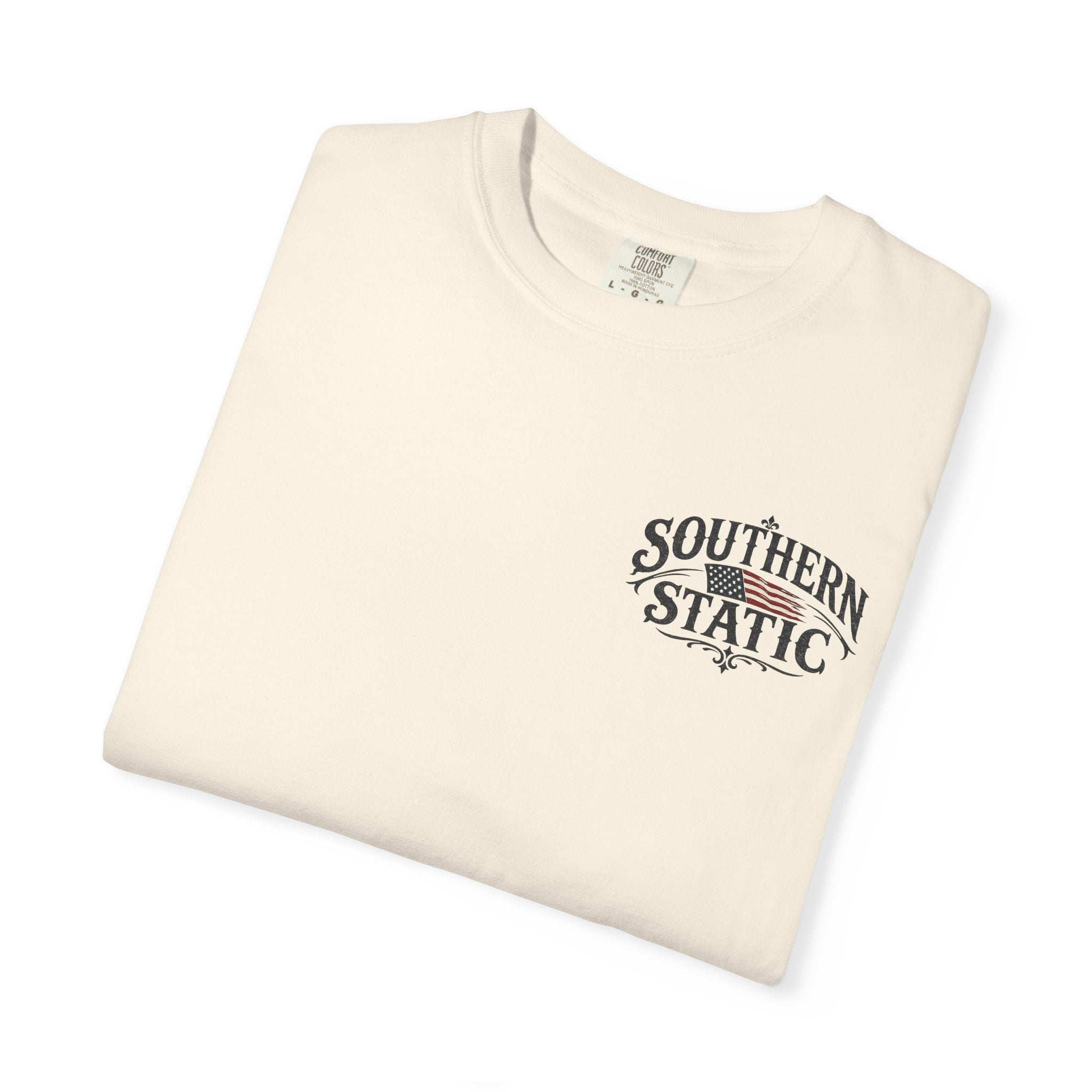 Southern Static Windmill T-Shirt — Vintage Sunset Graphic Tee