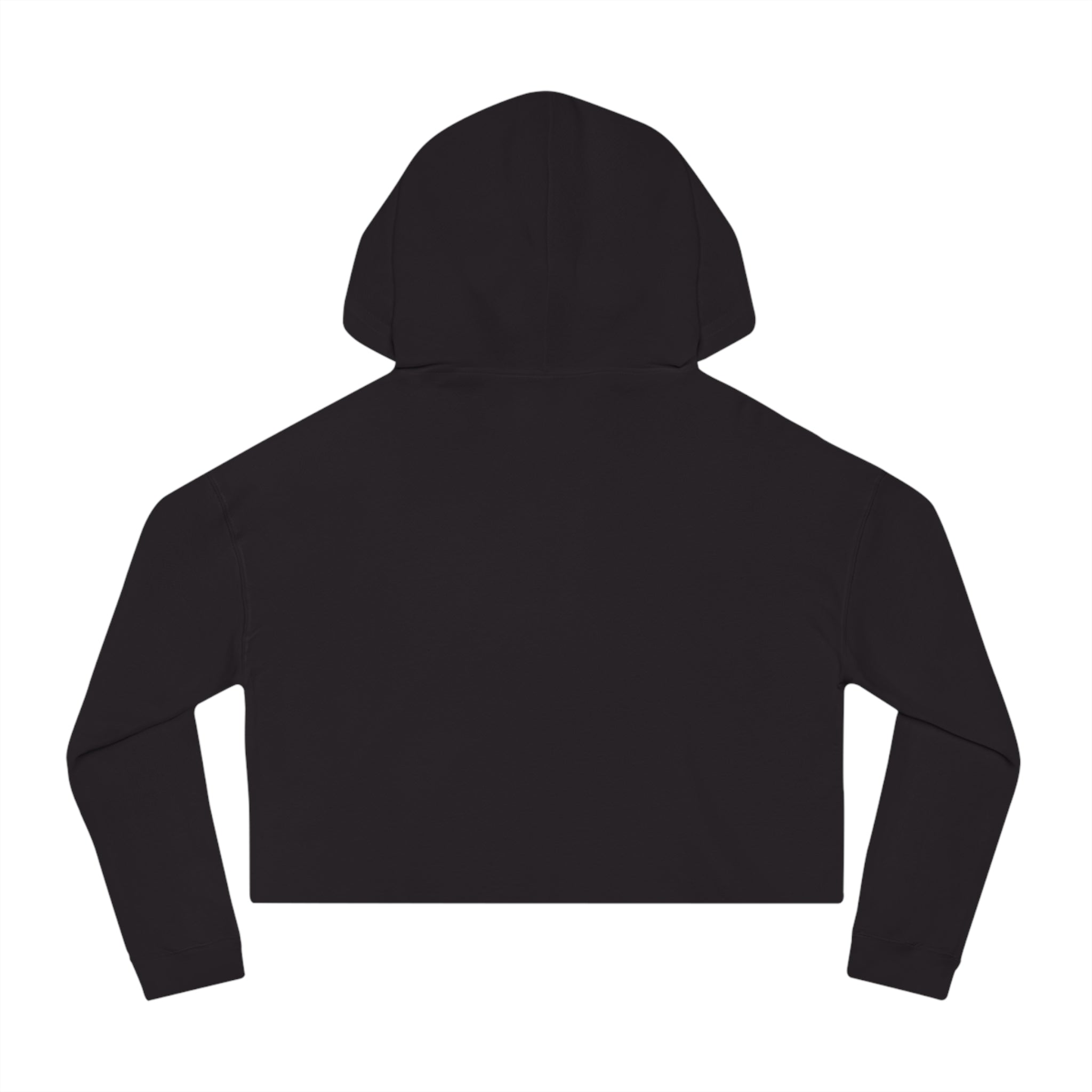 Southern Stocking Cropped Hoodie — Black Lab Floral Logo
