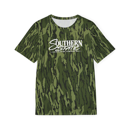 Southern Static Camo Sports Jersey — Men's All-Over Print Athletic Tee