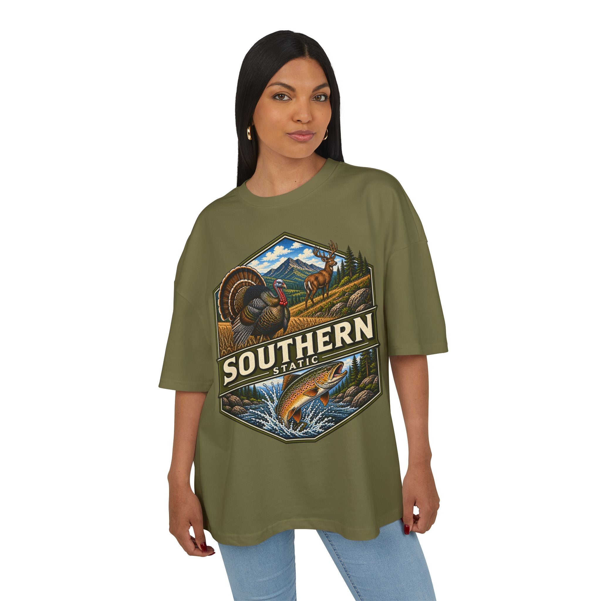 Southern States Outdoor Graphic Tee — Fishing & Hunting Nature Shirt