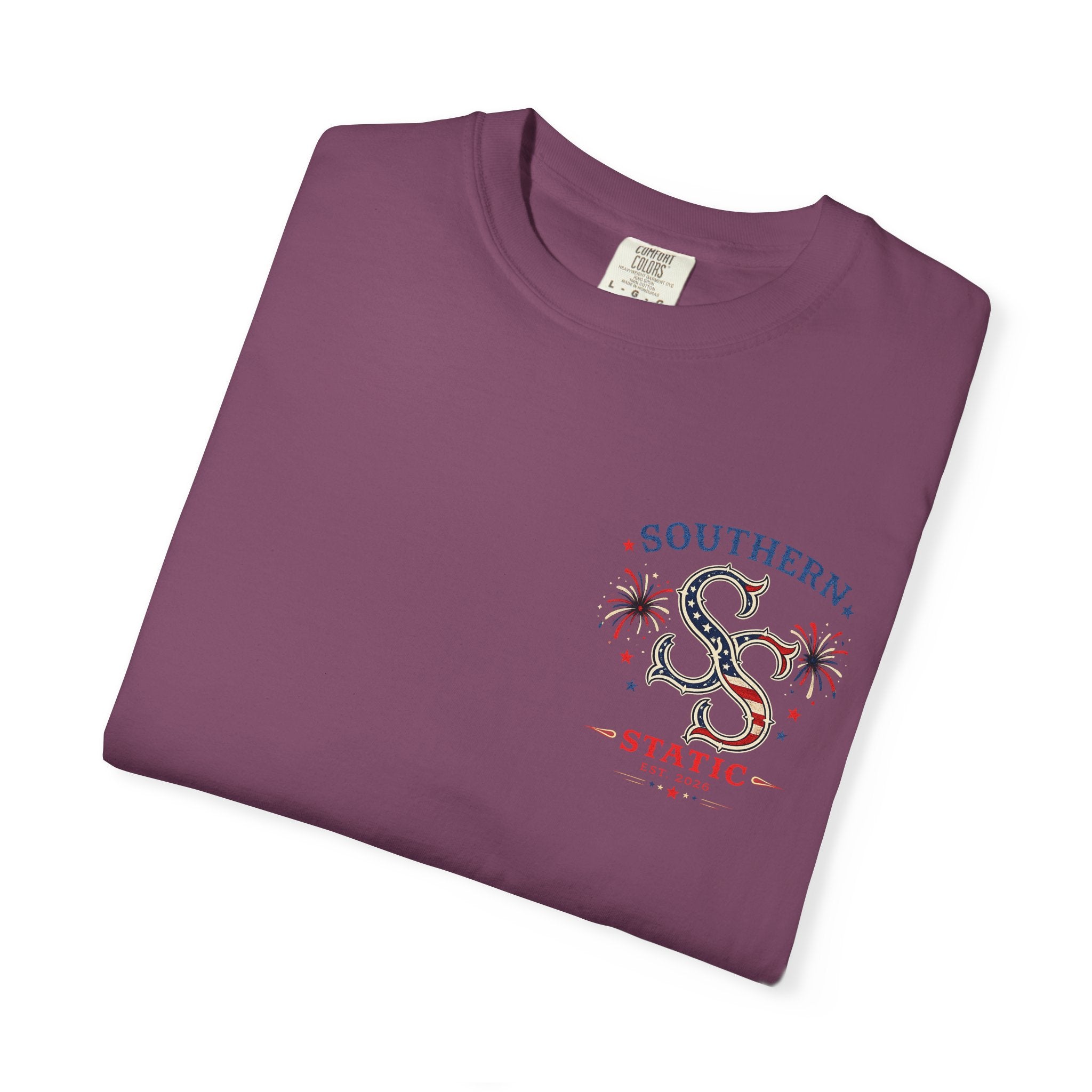 Women’s Southern Static Patriotic T-Shirt