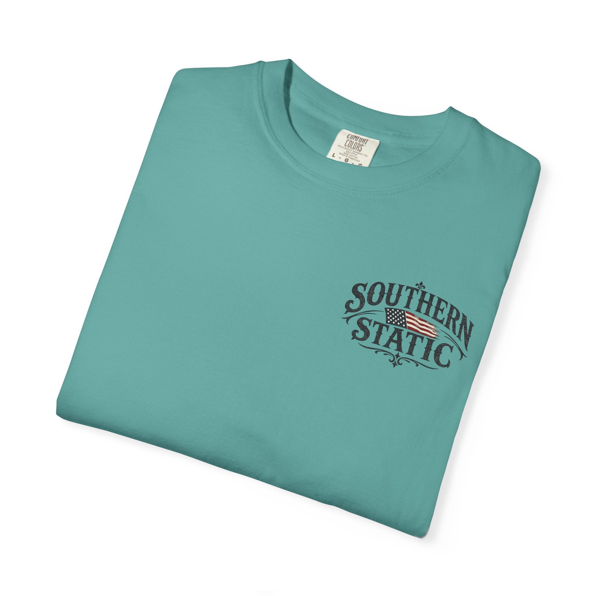 Southern Static Windmill T-Shirt — Vintage Sunset Graphic Tee