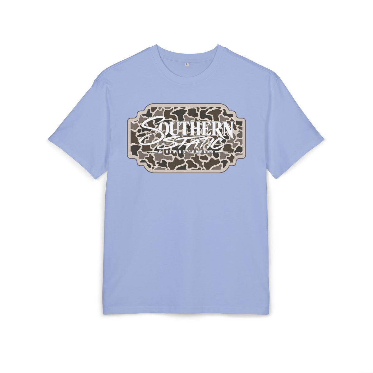 Southern Static Camo Logo Tee