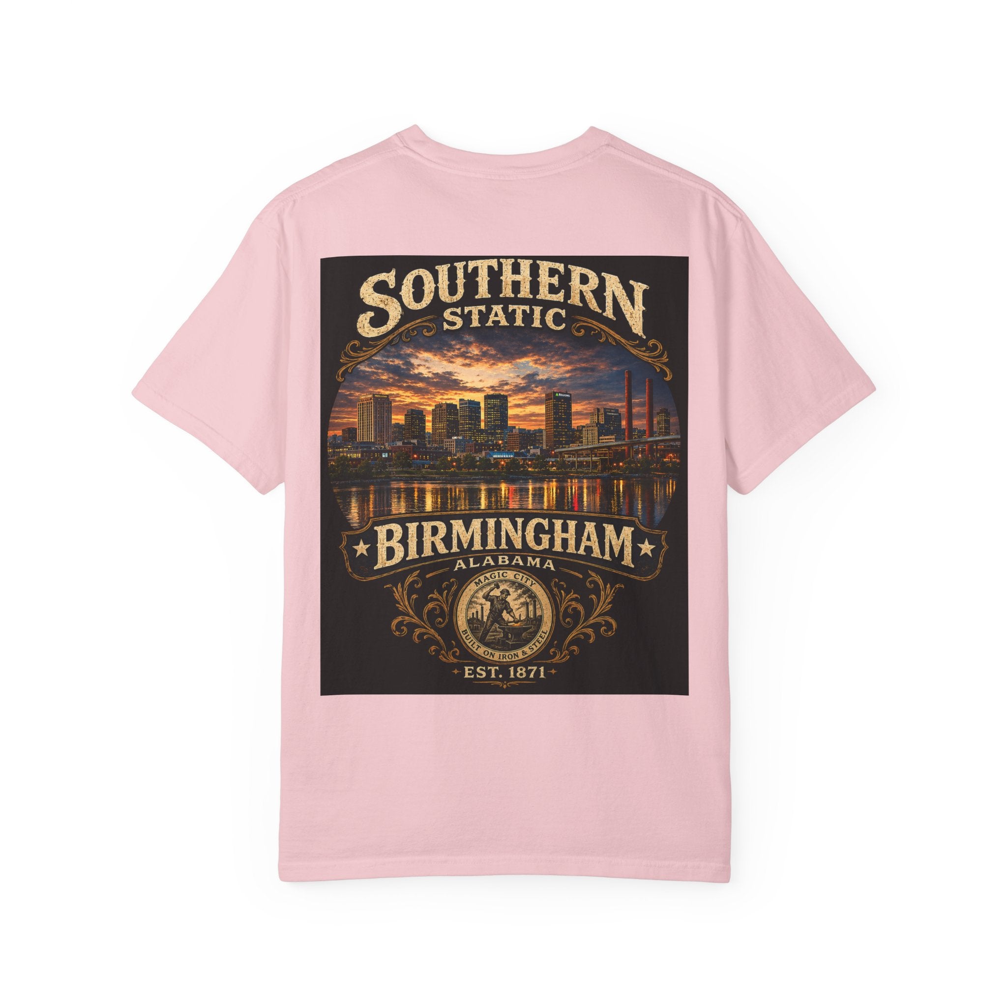 Southern Static Birmingham Skyline T-Shirt
