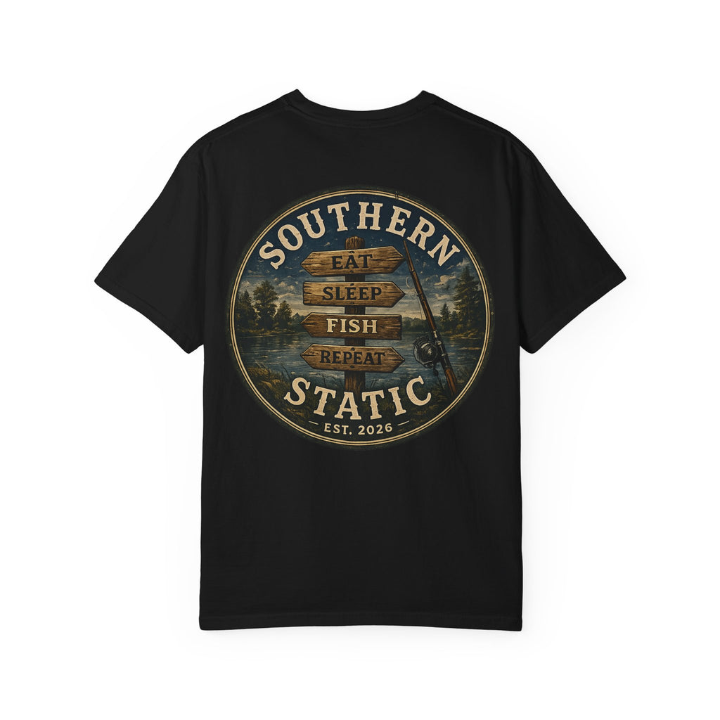 Southern Static "Eat Sleep Fish Repeat" T-Shirt