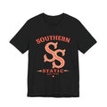Southern Static Graphic Tee – Retro Monogram SS Logo Shirt