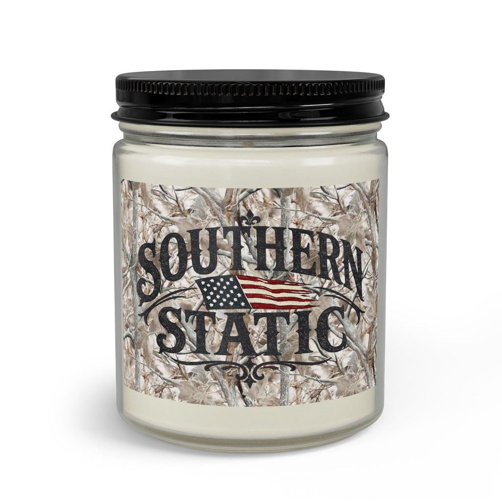 Southern Static Candle Set | Jar Candle with Matches and Wick Trimmer