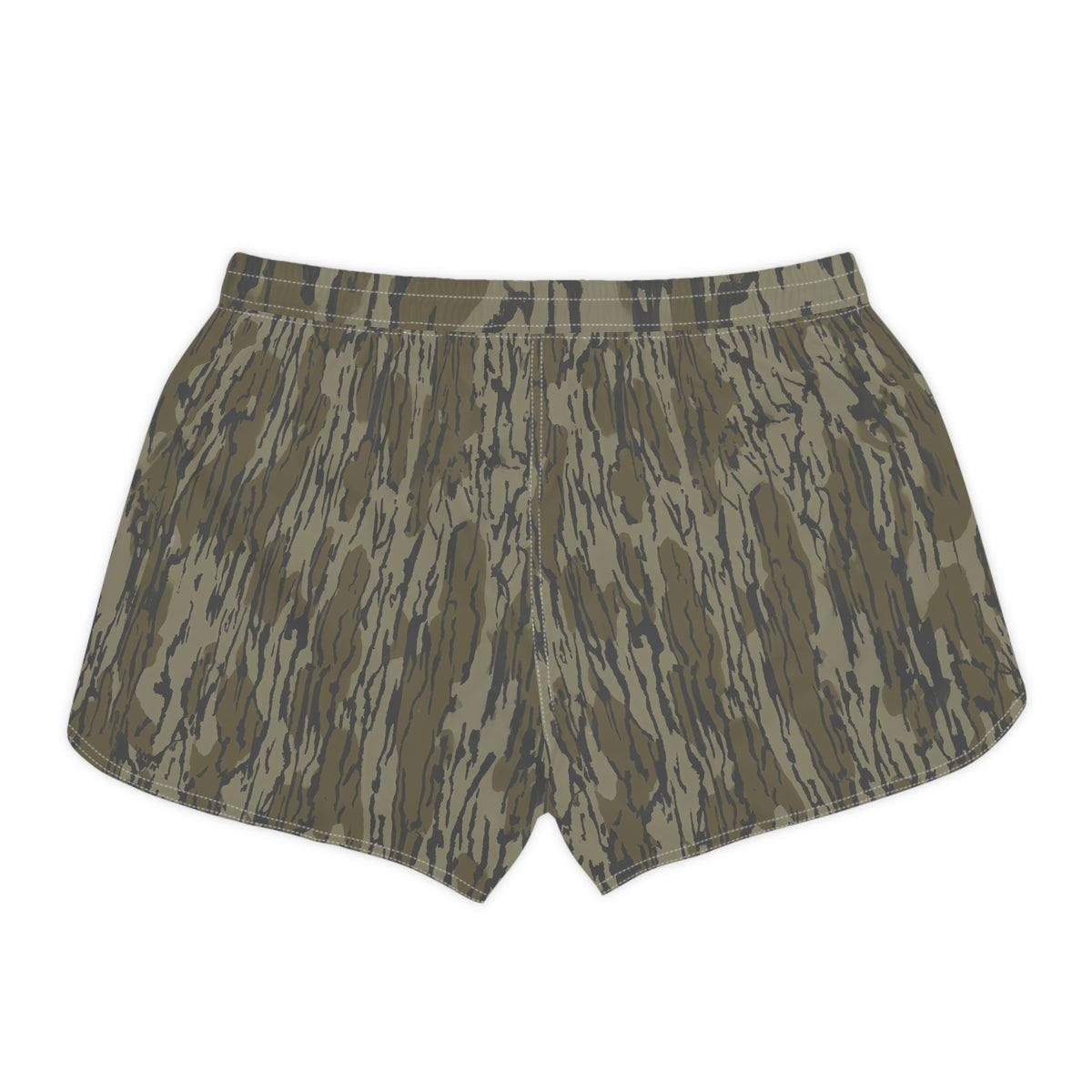 Southern Static Camo Women's Casual Shorts — Lightweight AOP Lounge & Activewear