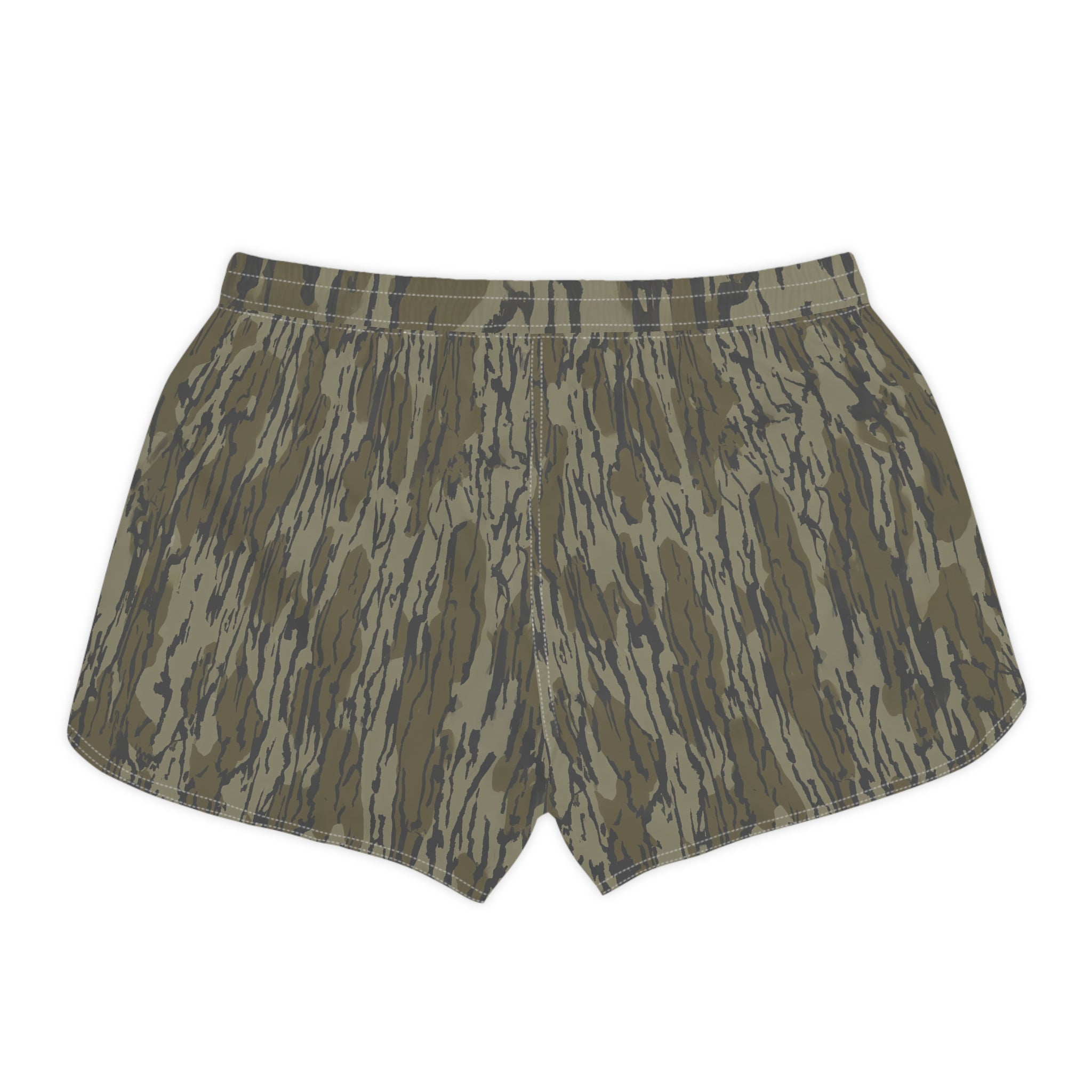 Southern Static Camo Women's Casual Shorts — Lightweight AOP Lounge & Activewear