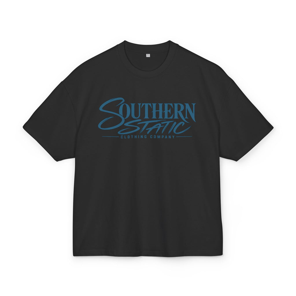 Southern Static Logo Tee — Vintage Script Graphic T-Shirt