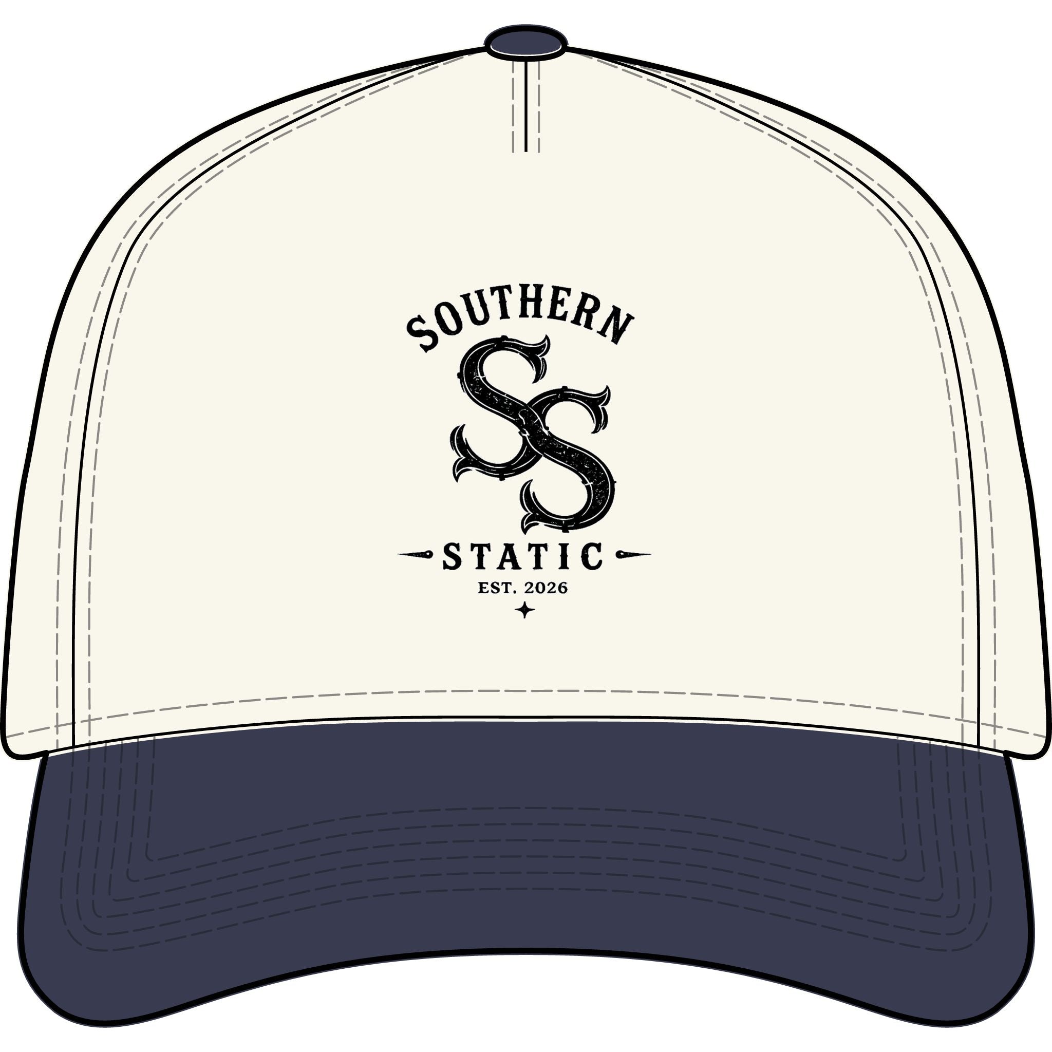 Southern Static Duck Logo Two-Tone Cap