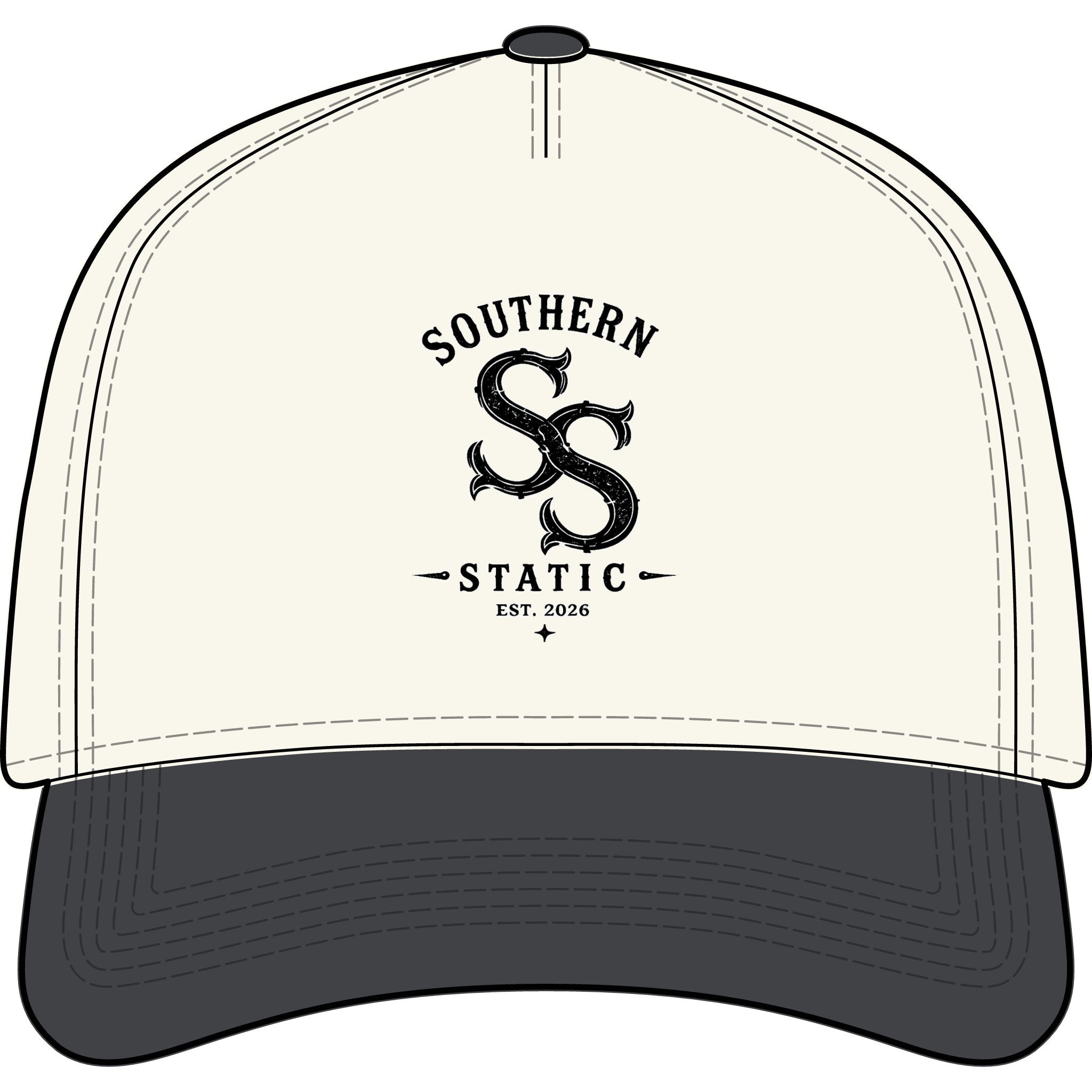 Southern Static Duck Logo Two-Tone Cap