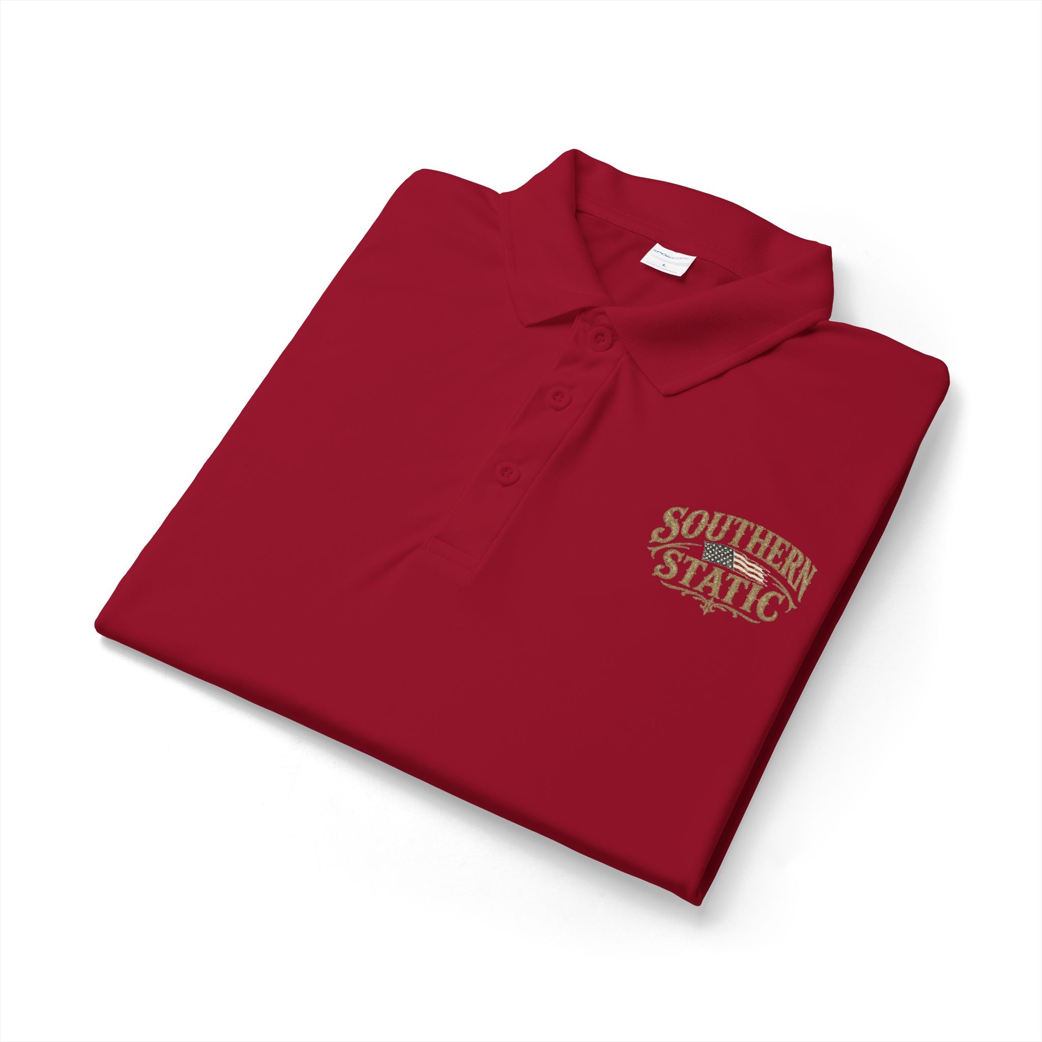 Southern Static logo Polo | Embroidered Chest Logo